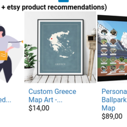 Etsy Product Recommendation WordPress Plugin